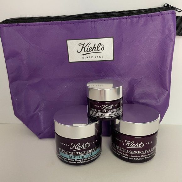 Kiehl's Other - Kiehl’s Super Multi-Corrective Cream Bundle + Bag